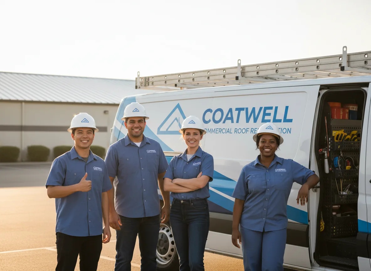 Commercial roof coating company in Leonard, ND